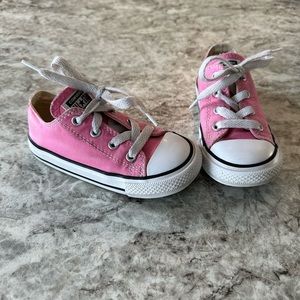 Pink Toddler Converse